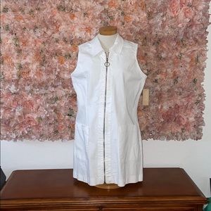 🌺 White Demin Dress 16